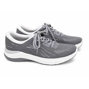 Dansko Pace Mens Grey Mesh Walking Sneakers Athletic‎ Shoes Lace Up Comfort sz 9